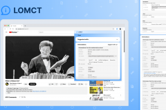 LOMCT e-learning tagging web platform
